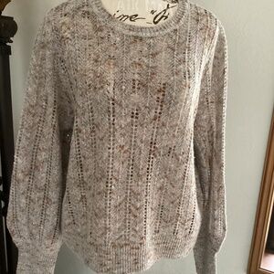 Margeaux & Ellie Lightweight Delicate Knit Design Sweater